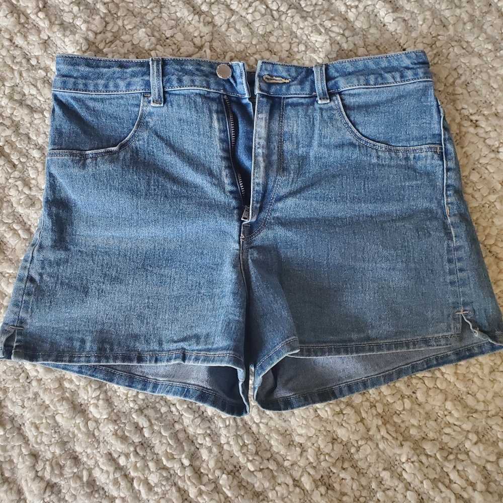 H&M High Waist Jean Shorts